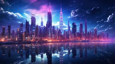 Futuristic City Background Stock Photos, Images and Backgrounds for ...