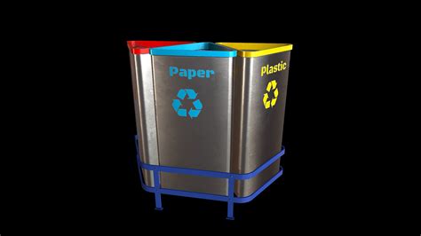 3D Recycle Bins - TurboSquid 1748847