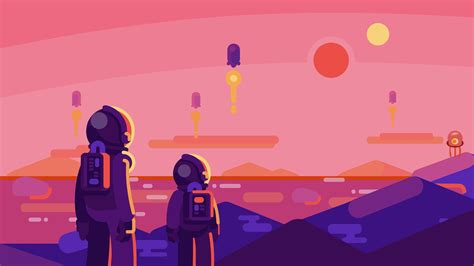 Kurzgesagt - New Horizons [3840x2160] | Desktop wallpaper art, Desktop ...