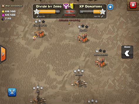 Divide by Zero - Clash of Clans: Clan Wars: Attack Order