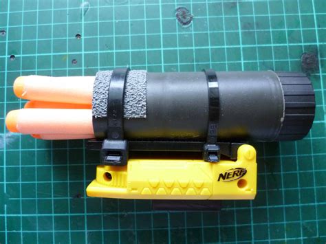 Nerf Grenade (Shotgun) Launcher Attachment : 6 Steps - Instructables