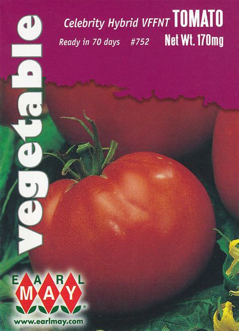 Tomato - Celebrity Hybrid VFFNT Seeds – Earl May Wholesale