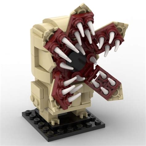 Lego Stranger Things Custom Demogorgon MOC Brickheadz Instructions