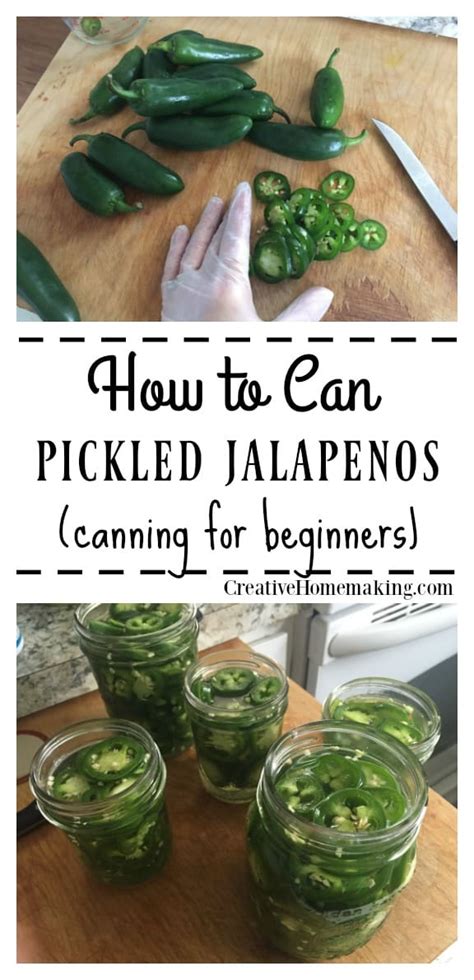 Canning Pickled Jalapenos - Creative Homemaking