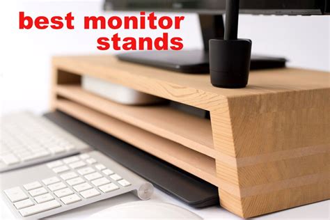 Best Monitor Stands with USB, Storage and Organizer