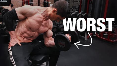 Biceps Exercises Ranked (BEST TO WORST!) - YouTube