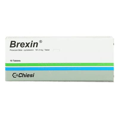 BREXIN 20 MG ( PIROXICAM ) 10 TABLETS