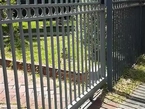 Steel Galvanized Industrial Outdoor Gate Spear Fence Decoration Fence Gate,Garden Fence Gate ...