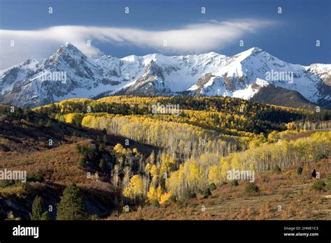 Fall Colors in San Juan Mountains, Colorado, USA Stock Photo - Alamy