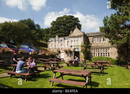 Old Hall Hotel Haworth UK Stock Photo - Alamy