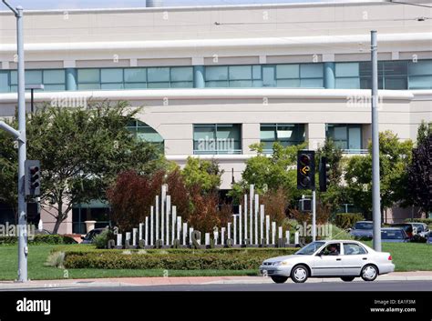 Corporate sign of Cisco Systems Headquarters in San Jose, California CA ...