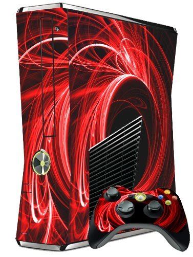 Amazon.com: XBOX 360 SLIM SKIN - RED ENERGY : Video Games