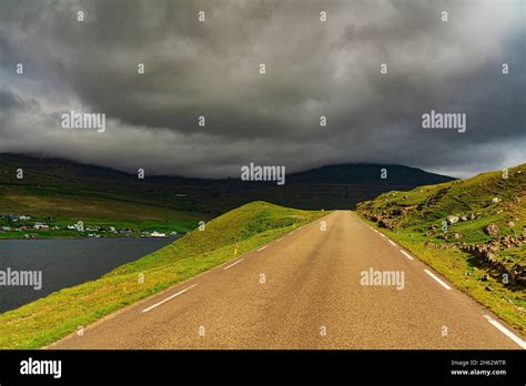 weather and island impression,streymoy island,faroe islands Stock Photo - Alamy