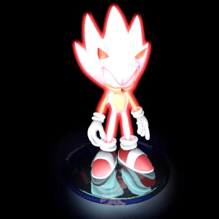 Hyper Sonic by mixlou on DeviantArt