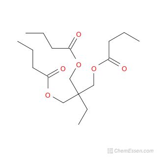 Trimethylolpropane tributyrate Structure - C18H32O6 - Over 100 million chemical compounds | CCDDS