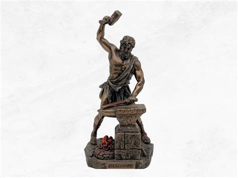 Hephaestus Statue, Bronze Ancient Greek Mythology Sculpture - Etsy