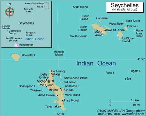 Seychelles Atlas: Maps and Online Resources | Infoplease.com | Map, Seychelles islands, Sailing ...