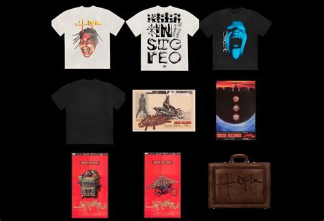 Travis Scott Utopia Merch Release Details | SNKRDUNK Magazine