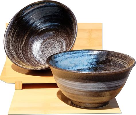 Coastal Waters Ceramic Bowls Japanese for Two – BigaMart