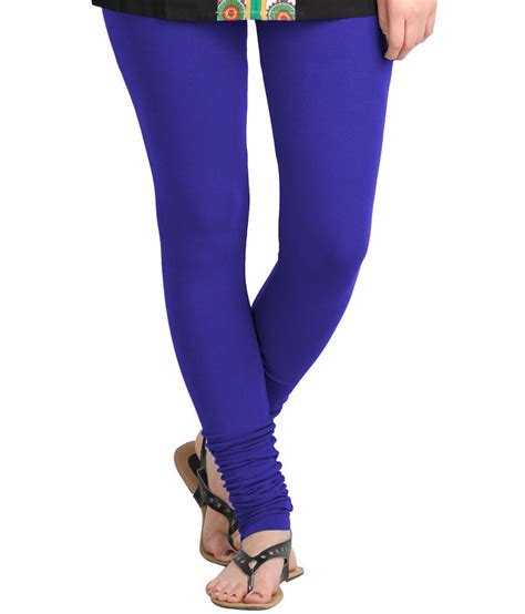 Go Colors Blue Blended Leggings Price in India - Buy Go Colors Blue Blended Leggings Online at ...