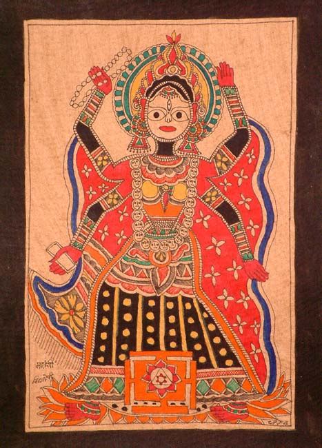 Matangi - The Outcaste Goddess | Exotic India Art