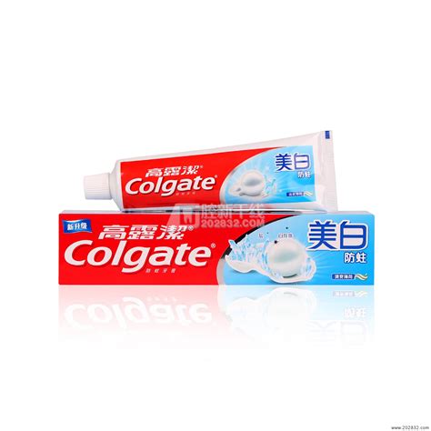 高露潔/Colgate 防蛀美白牙膏 90g,清爽薄荷