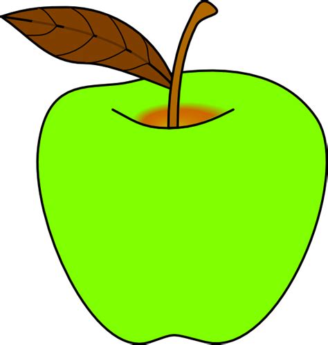 Green Apple Clip Art At Vector Clip Art Online Royalty | Free Hot Nude Porn Pic Gallery