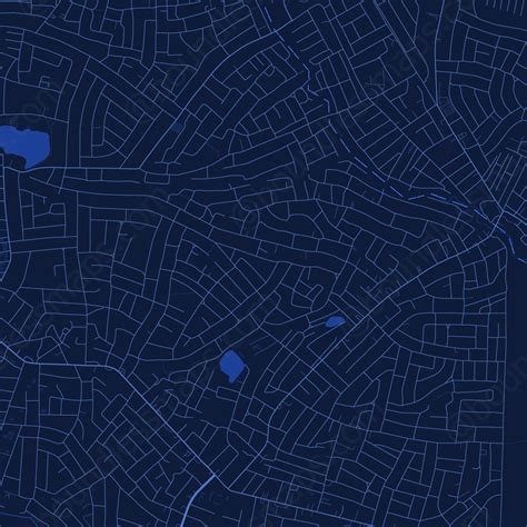 Ashaiman - Dark Blue Vector Map | Boundless Maps