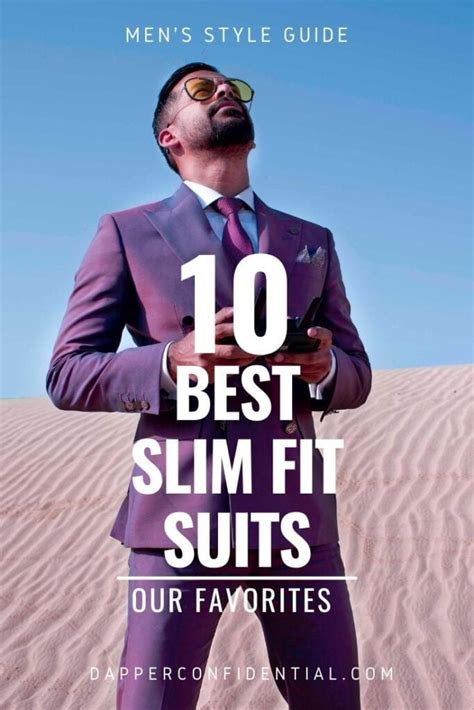 Best Slim Fit Suit For Men: 10 of Our Favorites | Dapper Confidential