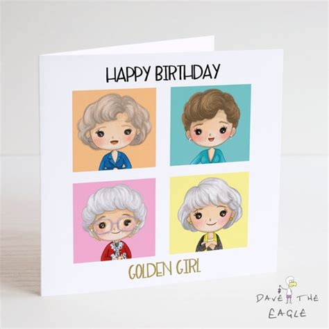 Golden Girls Birthday Card | Etsy