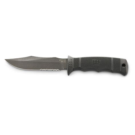 SOG® Seal Pup Knife with Sheath - 55896, Tactical Knives at Sportsman's Guide