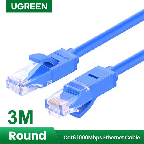 UGREEN Cat6 Network UTP Cable Rj45 - Blue - 10 feet - 11204