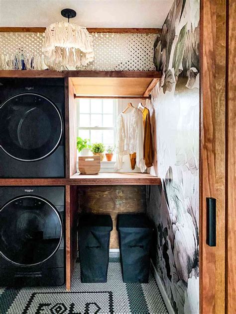 Stackable Washer And Dryer Laundry Room Ideas