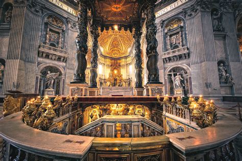 High Altar of St Peter's Basilica Rome - DLifeJourney