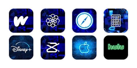 64+ Neon App Icon pack - Download all icon packs | WidgetClub