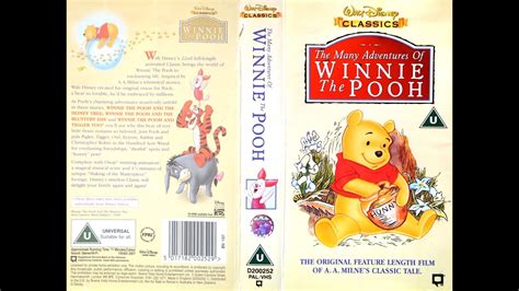 Winnie The Pooh Vhs Art