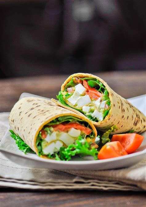 Avocado Egg Salad Wraps | Nutritious, Food, Recipes