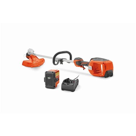 Husqvarna Weed Eater 320iL 40-volt 16-in Straight Shaft Battery String Trimmer 4 Ah (Battery and ...