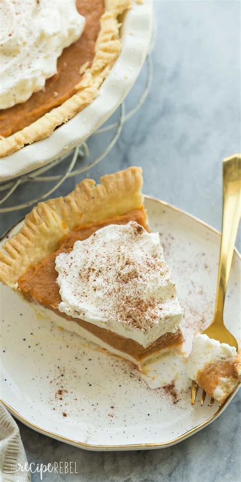 Cream Cheese Pumpkin Pie - The Recipe Rebel