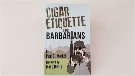 Cigar Etiquette Book Cover | Student of the Gun