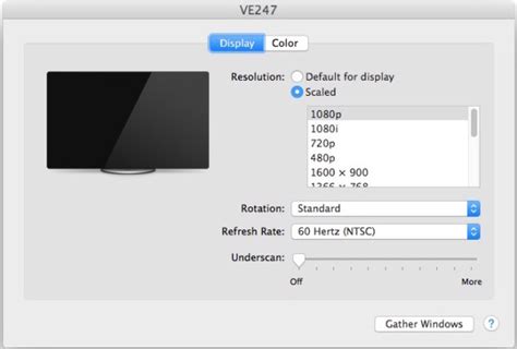 How to Show All Possible Screen Resolutions for a Display in Mac OS X