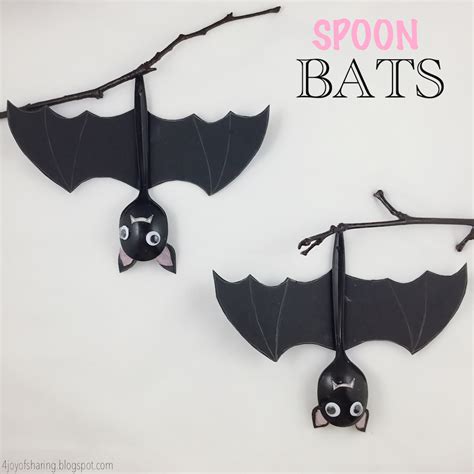 Halloween Bat Craft - The Joy of Sharing