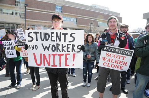 Students and Workers Unite + Jeff Stone=Walker Clone | Flickr