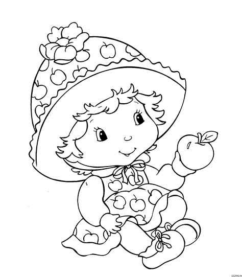 Strawberry Shortcake Printable Coloring Pages