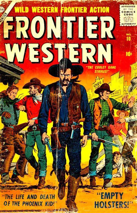 Frontier Western #10 - non-attributed Matt Baker art - Pencil Ink