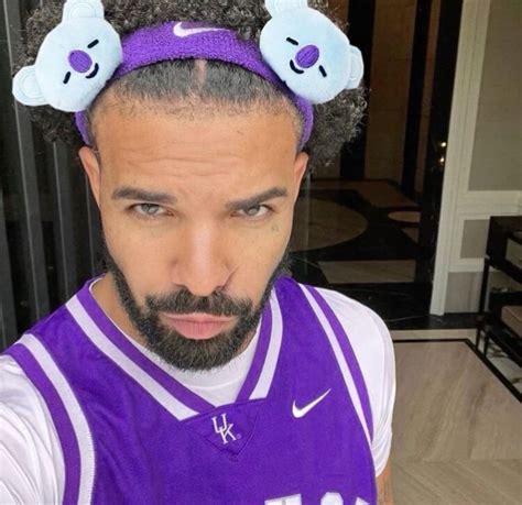 drake with bt21 merch | Drake photos, Drake funny, Goofy pictures