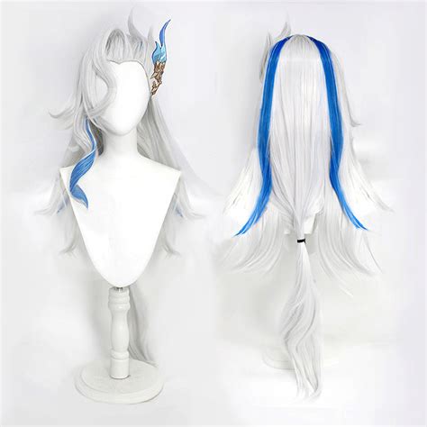 Genshin Impact Neuvillette Cosplay Wig – Winkcosplay