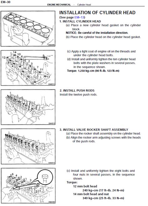 3FE head bolt torque spec/sequence please | IH8MUD Forum