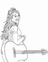 Hannah Montana Coloring Pages Printable sketch template
