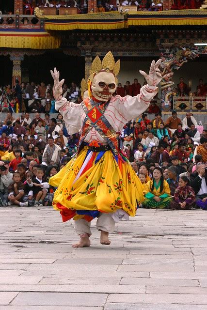 Thimphu Tshechu Dance of the Lords of the Cremation Grounds (Durdag Cham) - a photo on Flickriver